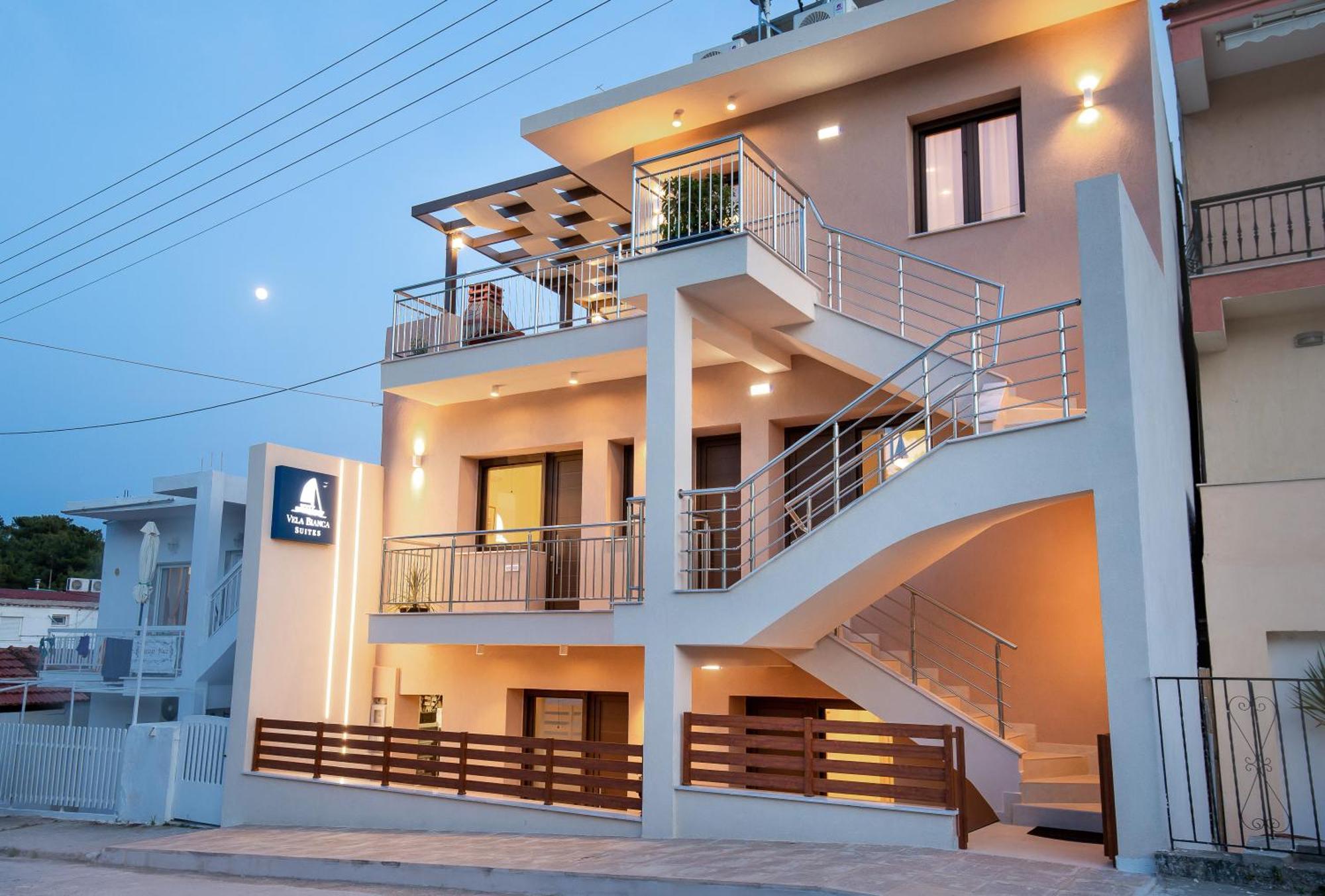Vela Bianca Suites Limenaria  Exterior photo