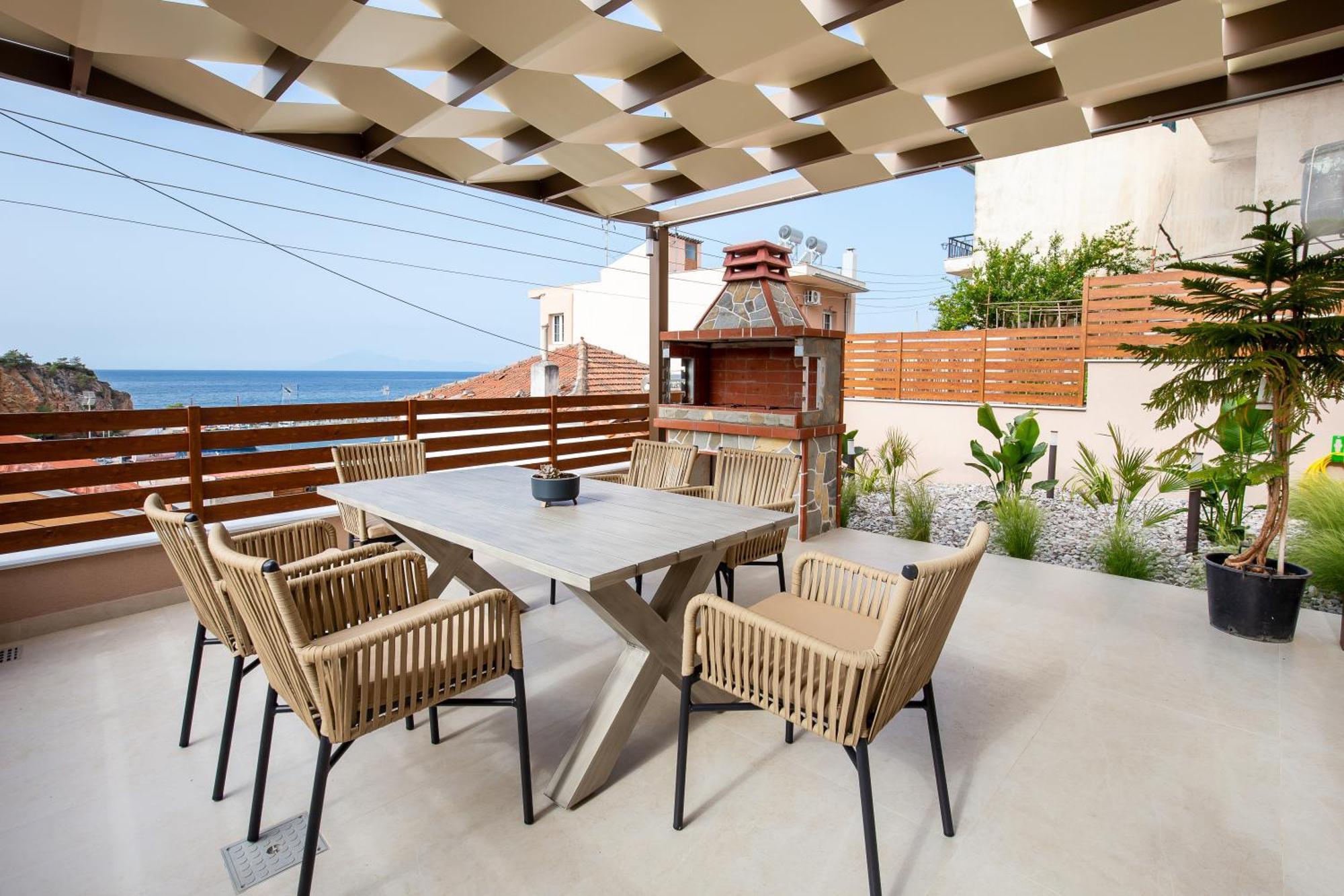 Vela Bianca Suites Limenaria  Exterior photo